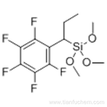 Benzene,1,2,3,4,5-pentafluoro-6-[3-(trimethoxysilyl)propyl]- CAS 303191-26-6